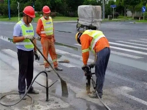 花山地基下沉注浆施工